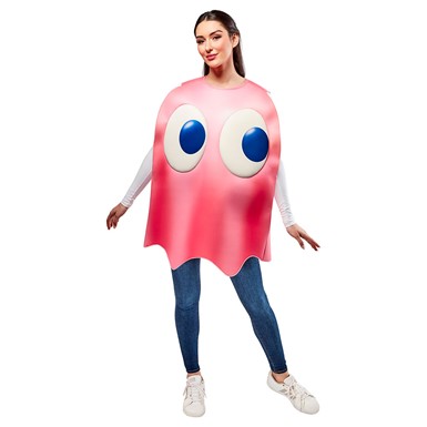Pinky Pink Pac-Man Monster Adult Costume Size Standard