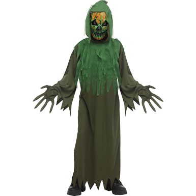 Pumpkin Reaper Child Light Up Costume