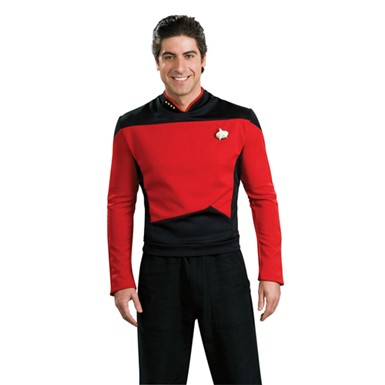 Star Trek Next Generation Red Adult Costume