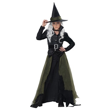 Teen Girls Cool Witch Halloween Costume – Wizard of Oz Wicked Costume