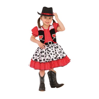 Toddler Classic Cowgirl Western Costume