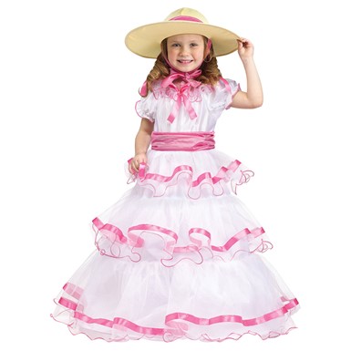 Toddler Sweet Southern Belle Costume Size XLarge 4-6