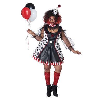 Twisted Clown Costume - Plus Size Costume