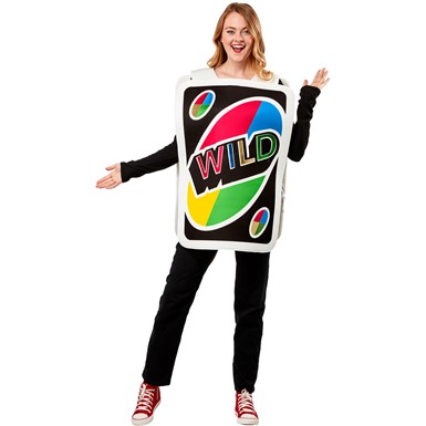 Uno Game Wild Card Adult Halloween Costume