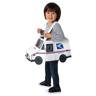 USPS Mail Truck Toddler Halloween Costume