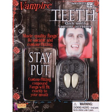 Vampire Fang Halloween Horror Caps