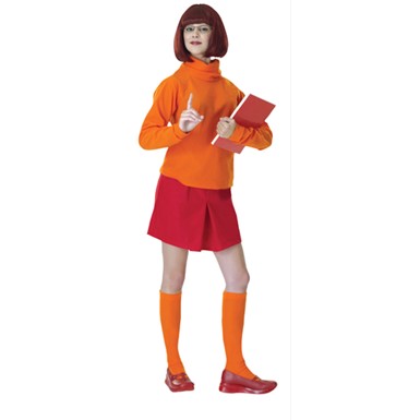 Velma Scooby Doo Standard Adult Costume 12
