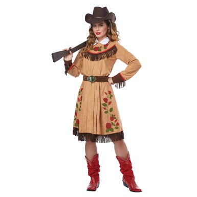 Womens Annie Oakley Cowgirl Halloween Costume