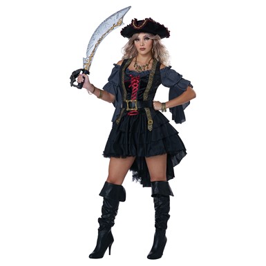 Womens Beauty Of The Seas Pirate Halloween Costume