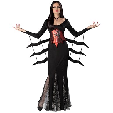 Womens Black Widow Spider Halloween Costume