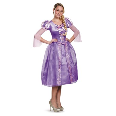 Womens Disney Tangled Rapunzel Princess Costume