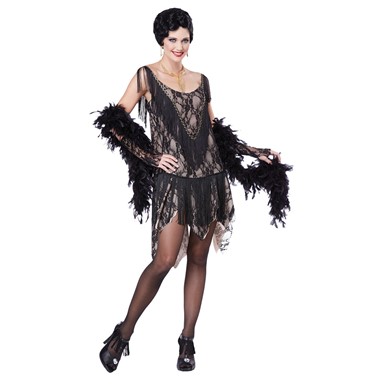 Womens Gatsby Gal Flapper Halloween Costume