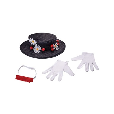 Womens Mary Poppins Costume Accessory Kit
