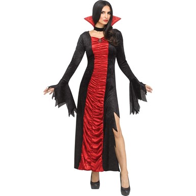 Womens Miss Vamp Adult Vampire Halloween Costume