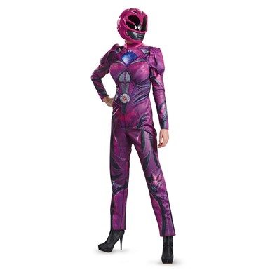 Womens Pink Power Ranger Deluxe Costume