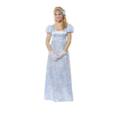 Womens Regency Duchess Gown Bridgerton Costume
