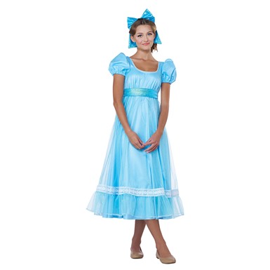 Womens Wendy Blue Dress Adult Peter Pan Costume